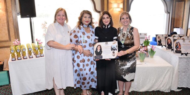 منظمة الإينرويل العالمية تمنح جائزة مارجريت جولدنج للدكتورة هبة السويدي