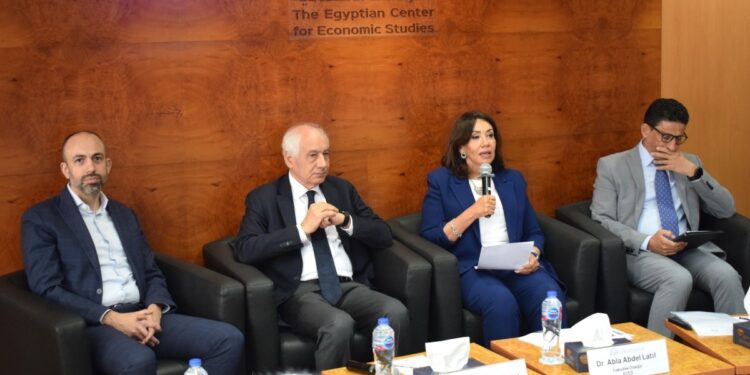 ندوة للمركز المصري للدراسات الاقتصادية بالتعاون مع البنك الدوليى