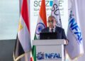 وضع حجر أساس مصنع نايل فيرو ألويز الهندي للسبائك المعدنية