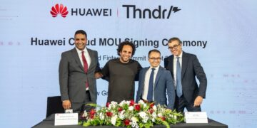 هواوي كلاود وثاندر توقعان مذكرة تفاهم لتعزيز الابتكار الرقمي في قطاع التكنولوجيا المالية المصري