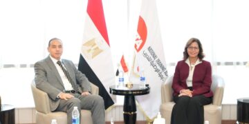 رئيس الرقابة المالية يبحث مع مديرة الأكاديمية الوطنية للتدريب التعاون في التوعية وبناء القدرات