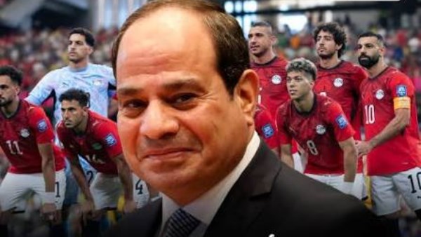 السيسي يشيد بأداء لاعبي المنتخب الوطني لكرة القدم بكأس العالم