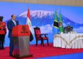 مشاركة الرئيس السيسي اجتماع رجال الاعمال التنزاني المصرى