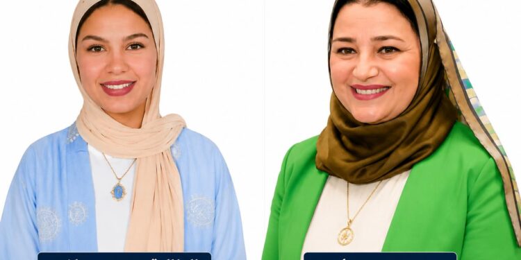 عبير عصام تهنئ الطالبة وعد الأولى على الجمهورية