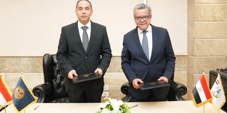 مذكرة تعاون مؤسسي بين الرقابة المالية والمركزي للمحاسبات لتعزيز التكامل الرقابي وتحقيق مستهدفات الدولة