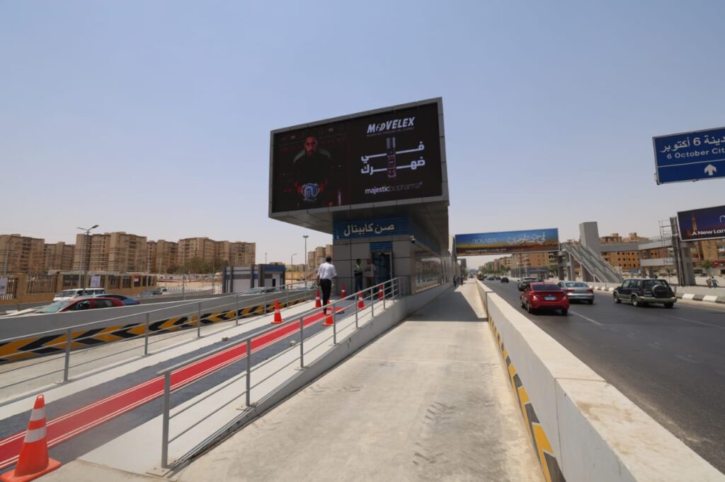 وزير النقل يتابع جاهزية المرحلة الثانية من مشروع الأتوبيس الترددي السريع