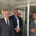 سفينة التدريب عايدة 4 تستقبل وفد من المدرسة الوطنية العليا البحرية ببوسماعيل بالجزائر