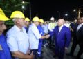 وزير النقل يصل ميناء دمياط لتقديم الشكر لأبطال القاطرات البحرية بالميناء