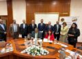 نادى قضاة السويس يوقع بروتوكول تعاون مع المستثمرات العرب