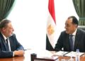 الدكتور مصطفى مدبولي خلال اجتماعه مع حسن عبد الله