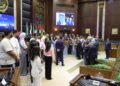 وزير الاتصالات و محافظ الإسكندرية ورئيس الأكاديمية في حوار مفتوح مع شباب الجامعات العربية
