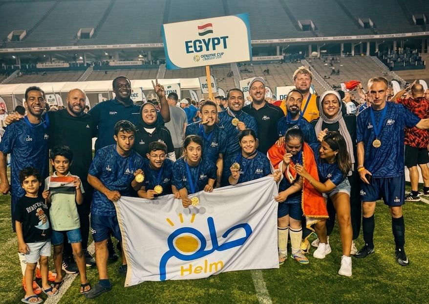 فريق حلم يفوز بكأس بطولة Genuine Cup العالمية لكرة القدم