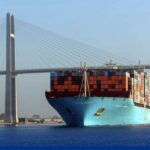 الفريق أسامة ربيع: قناة السويس تشهد العبور الأول لسفينة الحاويات BANGKOK MAERSK ضمن قافلة الشمال بحمولة 190 ألف طن