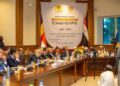 وزير النقل خلال مشاركته في اجتماعات الدورة الرابعة للجنة المشتركة المصرية التشادية