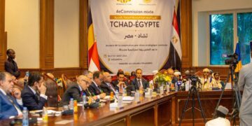 وزير النقل خلال مشاركته في اجتماعات الدورة الرابعة للجنة المشتركة المصرية التشادية