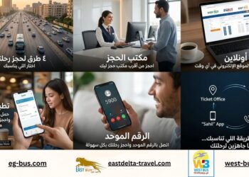تعرف على الطرق الجديدة لحجز رحلات شركات نقل الركاب التابعة للقابضة للنقل البحري والبري