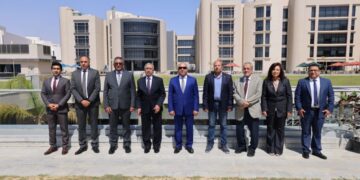 الفريق مهندس كامل الوزير يتفقد فرع الأكاديمية العربية بمدينة العلمين الجديدة