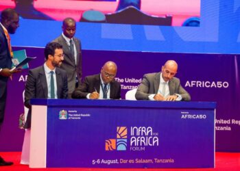 بحضور رئيسة جمهورية تنزانيا المتحدة توقيع اتفاقية بيع الغاز (GSA) لصالح مشروع East Africa LNG (EALNG)