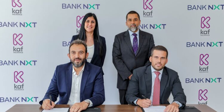 بنك نكست وكاف للتأمين يطلقان تحالفا استراتيجيا