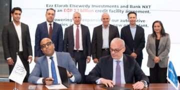 بنك نكست يوقع عقد تسهيلات ائتمانية مع مجموعة عز العرب السويدي للاستثمارات