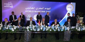 وزير النقل يشهد الإحتفال باليوم البحري العالمي لعام 2026