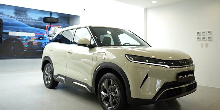 BYD تعزز طرازاتها في مصر بـ إطلاق BYD ATTO 2 الكهربائية بالكامل