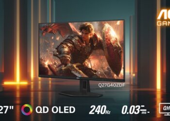 AOC تطلق شاشة رائعة لعشاق الالعاب: الجيل الجديد من QD-OLED تصل إلى الشرق الأوسط