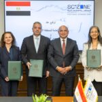 توقيع عقد مشروع نافذ مصر لإنشاء ساحة للشاحنات بميناء السخنة