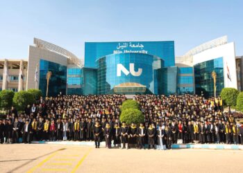 جامعة النيل تحتفل بتخريج دفعة جديدة من طلبة الماجستير والبكالوريوس