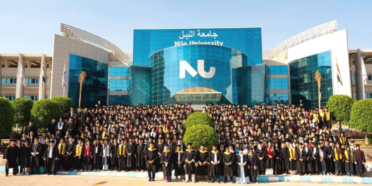 جامعة النيل تحتفل بتخريج دفعة جديدة من طلبة الماجستير والبكالوريوس