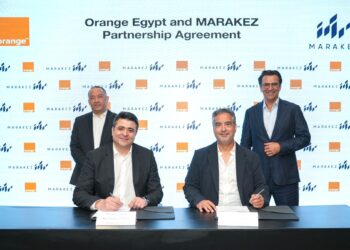 اورنچ مصر توقع شراكة استراتيجية مع مراكز لتطوير البنية التحتية الذكية في 4 من أكبر مشروعاتها العمرانية والتجارية