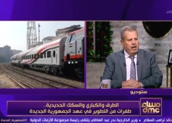 المهندس محمد عامر رئيس الهيئة القومية لسكك حديد مصر في الحلقة الخاصة من برنامج «مساء DMC