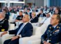 رئيس الأكاديمية العربية خلال مشاركته في منتدى مستقبل تكنولوجيا الفضاء بالمدينة التراثية