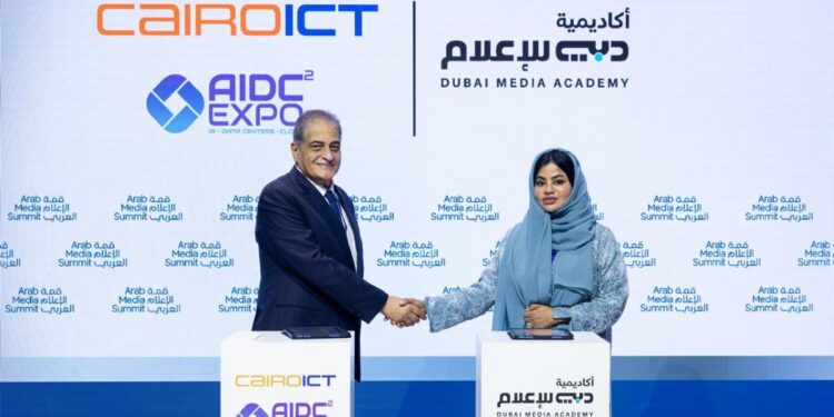 Cairo ICT و AIDC² يعلنان شراكة استراتيجية مع أكاديمية دبي للإعلام