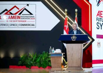 رئيس الأكاديمية العربية خلال مشاركته في منتدى مستقبل تكنولوجيا الفضاء بالمدينة التراثية