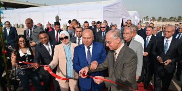 وزير النقل يفتتح ميناء العامرية الجاف بالإسكندرية
