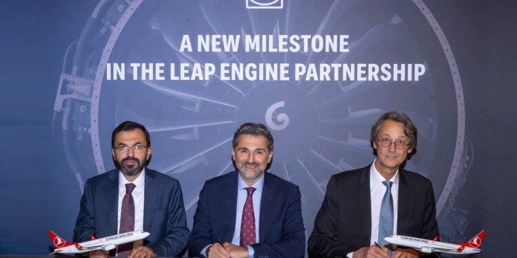 الخطوط الجوية التركية و CFM توقعان مذكرة تفاهم بشأن أكثر من 600 محرك من طراز LEAP-1B