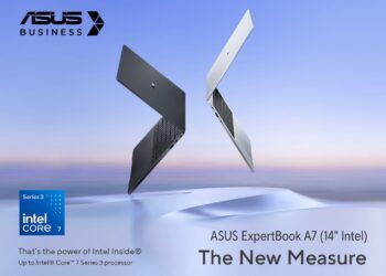 يدعم جهاز ASUS ExpertBook A7 معالجا يصل إلى Intel Core 7 Series 3
