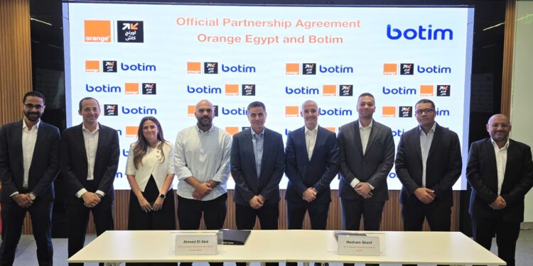 اورنچ مصر توقع شراكة مع Botim لإتاحة تحويلات الأموال من الإمارات إلى مصر عبر اورنچ كاش