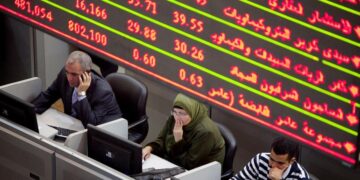 البورصة المصرية تخسر 160 مليار جنيه من رأس المال السوقي في جلسة واحدة
