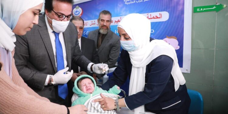 الصحة تستعد لإطلاق حملة قومية للتطعيم ضد الحصبة والحصبة الألمانية يوم 25 أكتوبر